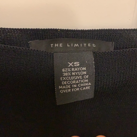 Beaded Shoulder Knit Top - Picture 3 of 7